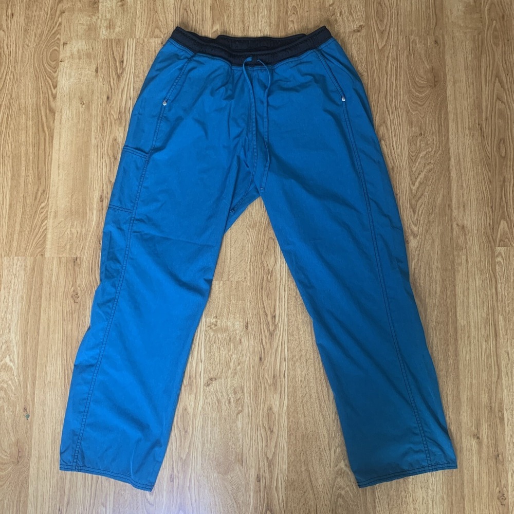 Scrub Star Women's Blue XL  Scrub Pants Active Elastic Waist‎ Drawstring Pockets